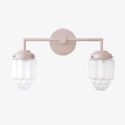 Tierlux Vertically Layered Colored Glass Wall Light for Living Room & Hallway